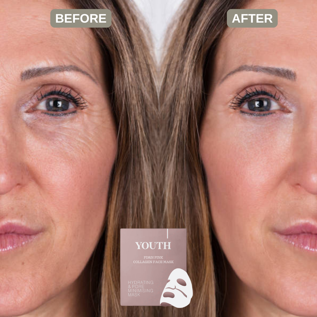 Youth® Salmon PDRN Pink Collagen Face Mask