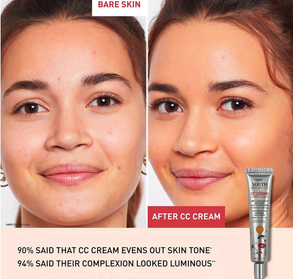 Crema CC Youth High Definition Illuminante Viso SPF 25