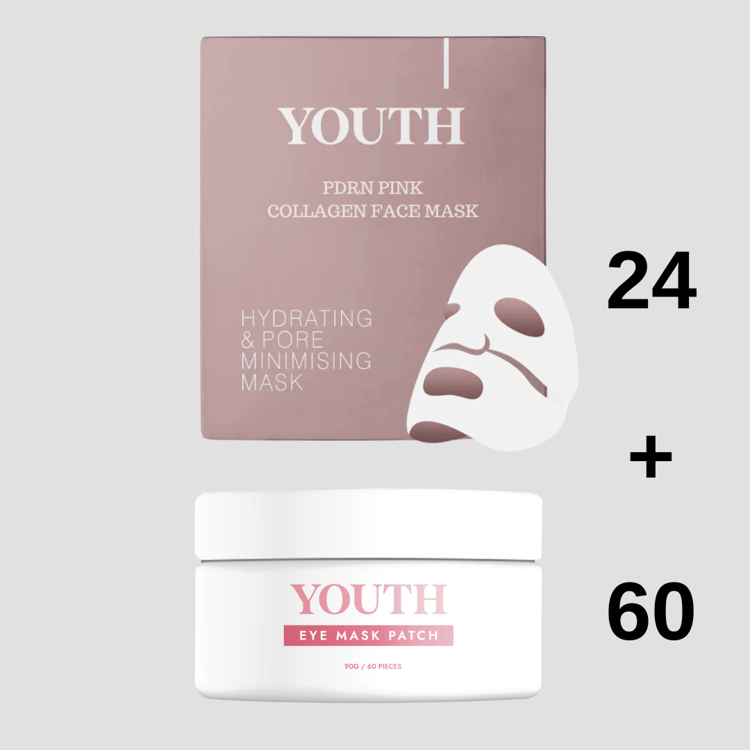 Youth Salmon PDRN Pink Collagen Gesichtsmaske