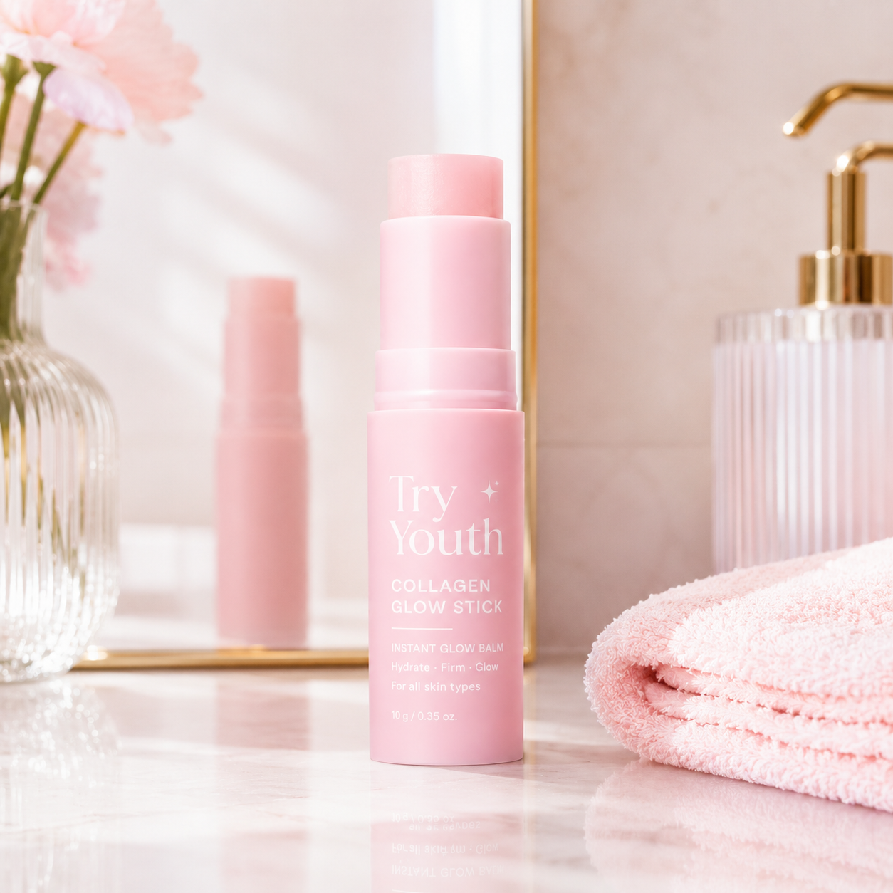 Try Youth Pink Collagen Balm